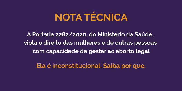 Leia mais sobre o artigo Nota técnica do Coletivo Margarida Alves sobre a Portaria 2282/2020 do Ministério da Saúde